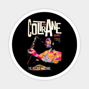 John Coltrane - Vintage Fan Art Magnet
